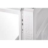 ASUS TUF Gaming GT502 Midi Tower Hvid, Towerkabinet Hvid, Midi Tower, PC, Hvid, ATX, micro ATX, Mini-ITX, Spil, 16,3 cm