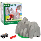 BRIO World Tunnel med sprængfunktion, Tog 