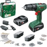 Bosch Batteri slagboremaskine EasyImpact 18V-40 + SystemBox, Bore-/ skruemaskine Grøn/Sort