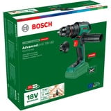 Bosch Batteridrevet bore-/skruemaskine AdvancedDrill 18V-80 QuickSnap Solo, Bore-/ skruemaskine Grøn/Sort