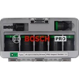 Bosch PRO Impact topnøglesæt 1/2", 7 dele Sort