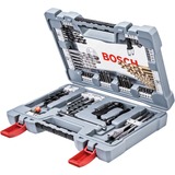 Bosch Premium X-Line Boresæt 31 stk, Boremaskine &amp; bit sæt Grøn, Boremaskine, Boresæt, Beton, Metal, Træ, Cylindrisk skaft, 3 - 10 mm, Grå, Rustfrit stål