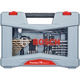 Bosch Premium X-Line Boresæt 31 stk, Boremaskine &amp; bit sæt Grøn, Boremaskine, Boresæt, Beton, Metal, Træ, Cylindrisk skaft, 3 - 10 mm, Grå, Rustfrit stål