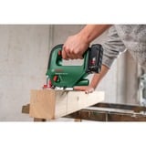 Bosch Universal Saw 18V-100 puslespil 2600 spm 2 kg, Stiksav Grøn, Øverste håndtag, Aluminium, Sort, Grøn, -45 - 45°, Aluminium, Stål, Træ, Stål, 2600 spm