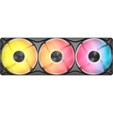 Corsair RS360 II Unified Frame ARGB, Sag fan Sort