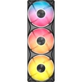 Corsair RS360 II Unified Frame ARGB, Sag fan Sort