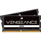 Corsair SO-DIMM 32 GB DDR5-5600 (2x 16 GB) Dual-Kit, Hukommelse Sort