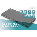 Digitus DS-55509, HDMI switch grå