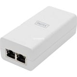 Digitus Gigabit Active 802.3at PoE Midspan, PoE injektor Hvid