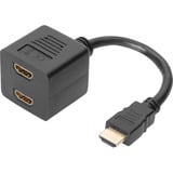 Digitus HDMI Y-splitterkabel, Y-kabel Sort