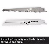 EINHELL TE-AP 18/13 Li - Solo, 4326315, Bajonet sav Rød/Sort