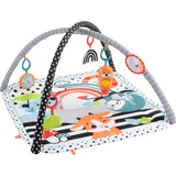 Fisher-Price 3-in-1 Music, Glow and Grow Gym aktivitetsmåtte, legetæppe Glow and Grow Gym aktivitetsmåtte, Baby legesæt, Legetøjsbar, Klingende, Stof, Plast, Flerfarvet