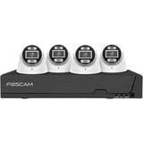 Foscam FN 9108 E T4 2T, Sæt Sort/Hvid