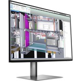 HP Z24u G3 61 cm (24") 1920 x 1200 pixel WUXGA LED Sølv, LED-skærm Sort, 61 cm (24"), 1920 x 1200 pixel, WUXGA, LED, 5 ms, Sølv