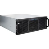 Inter-Tech 4U 40255 Stativ Sort, Grå, Server boliger Sort, Stativ, Server, Sort, Grå, ATX, EATX, micro ATX, Mini-ATX, Mini-ITX, SSI CEB, Stål, Alarm, HDD, Netværk, Strøm