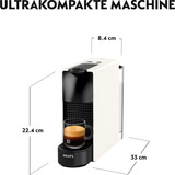 Krups XN1101 Vejledning Kapsel kaffemaskine 0,6 L, Kapsel maskine Hvid, Kapsel kaffemaskine, 0,6 L, Kaffekapsel, 1310 W, Sort, Hvid