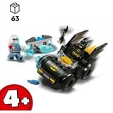LEGO Batman™ og Batmobile™ mod Mr. Freeze™, Bygge legetøj Byggesæt, 4 År, Plast, 63 stk, 153 g