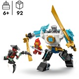 LEGO NINJAGO Zanes kampdragt-mech, Bygge legetøj Byggesæt, 6 År, Plast, 92 stk, 123 g