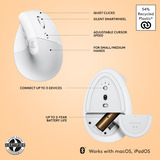 Logitech 910-006477, Mus Hvid