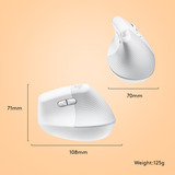 Logitech 910-006477, Mus Hvid
