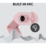 Logitech BRIO 100, Webcam lyserød