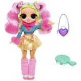 MGA Entertainment L.O.L. Surprise O.M.G. Entry Doll - Bubblegum D.J., Dukke L.O.L. Surprise! Entry Doll - Bubblegum D.J., Mode dukke, Hunstik, 4 År, Dreng/Pige, Flerfarvet