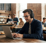 Medion Life HX-1 Plus ANC Over-Ear Hovedtelefoner Sort