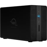 OWC Gemini Thunderbolt Dock og Dual-Bay RAID lagerhus, Drev kabinet Sort