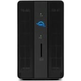 OWC Gemini Thunderbolt Dock og Dual-Bay RAID lagerhus, Drev kabinet Sort
