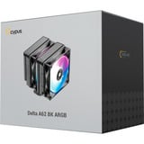 Ocypus Delta A62 ARGB, CPU køler Sort