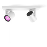 Philips Hue White & Color Ambiance Argenta 2-Spot, LED lys Hvid