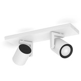 Philips Hue White & Color Ambiance Argenta 2-Spot, LED lys Hvid