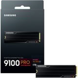 SAMSUNG 9100 PRO Heatsink 1 TB, Solid state-drev 