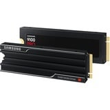 SAMSUNG 9100 PRO Heatsink 1 TB, Solid state-drev 