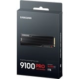SAMSUNG 9100 PRO Heatsink 1 TB, Solid state-drev 