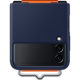 SAMSUNG EF-GF711 mobiltelefon etui 17 cm (6.7") Cover Marineblå, Mobiltelefon Cover Blå/Orange, Cover, Samsung, Galaxy Z Flip3 5G, 17 cm (6.7"), Marineblå