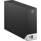 Seagate One Touch HUB ekstern harddisk 10 TB USB Type-A / USB Type-C 3.2 Gen 1 (3.1 Gen 1) Sort, Grå Sort, 10 TB, 3.2 Gen 1 (3.1 Gen 1), Sort, Grå