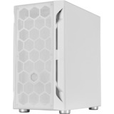 SilverStone FARA H1M Micro Tower Hvid, Towerkabinet Hvid, Micro Tower, PC, Hvid, micro ATX, Mini-DTX, Mini-ITX, Plast, Stål, 16 cm