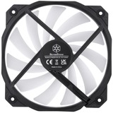 SilverStone SF160B-ARGB, Sag fan Sort