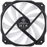 SilverStone Sag fan Sort