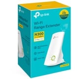 TP-Link TL-WA854RE netværk forlænger Netværksgentager Hvid 10, 100 Mbit/s, Repeater Netværksgentager, 300 Mbit/s, 10,100 Mbit/s, Intern, 15 dBm, 10/100Base-T(X)