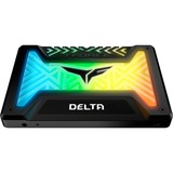 Team Group DELTA LITE RGB 1 TB, Solid state-drev Sort