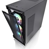 Thermaltake CA-1S3-00M1WN-03, Towerkabinet Sort