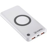 VARTA Trådløs Powerbank 15.000, Power Bank Hvid