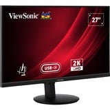 ViewSonic VS20121(VG2709-2K-MHDU-2), LED-skærm Sort