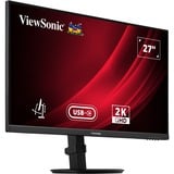 ViewSonic VS20121(VG2709-2K-MHDU-2), LED-skærm Sort