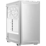 be quiet! PURE BASE 501 Airflow Window White Midi Tower Hvid, Towerkabinet Hvid, Midi Tower, PC, Hvid, ATX, micro ATX, Mini-ITX, Acrylonitrilbutadienstyren, Stål, Hærdet glas, 17,8 cm