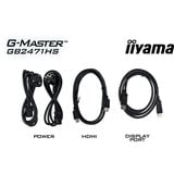 iiyama G2471HS-B1, Gaming Skærm Sort (mat)