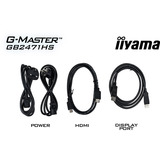 iiyama G-MASTER G2471HS-B1 computerskærm 61 cm (24"), Gaming Skærm Sort (mat), 61 cm (24")