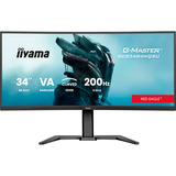 iiyama G-Master GCB3484WQSU-B2, Gaming Skærm Sort, 86,4 cm (34"), 3440 x 1440 pixel, UltraWide Quad HD, Sort